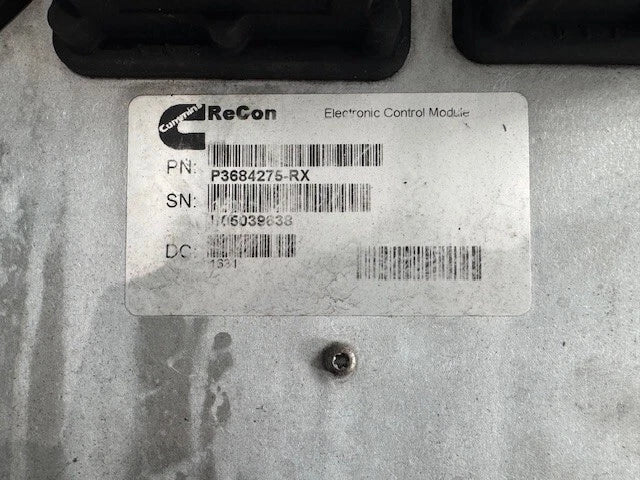 2007 Cummins OEM ISX Engine Control Module ECM ECU 3684275 3684276 CM871
