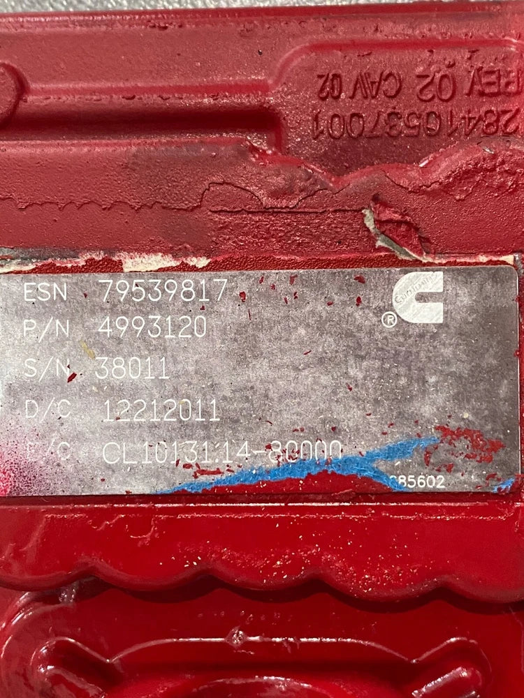 2011 Cummins ISX15 OEM Engine Control Module ECU ECU 4993120 4993121 CM2250