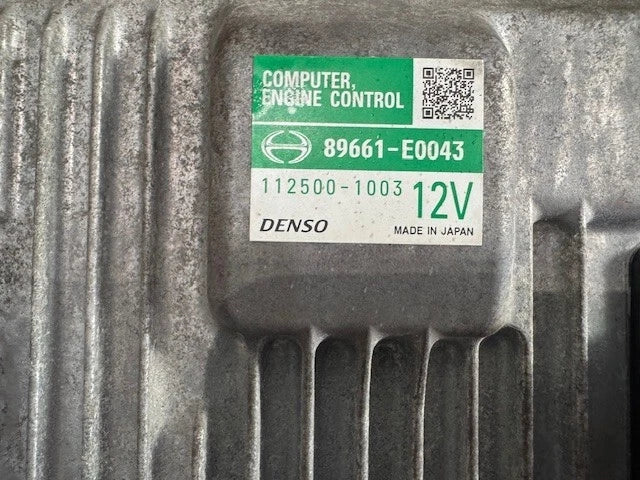OEM 2011 Hino J08E-VC Engine Control Module, ECM, ECU, 89661-E0043, 112500-1003