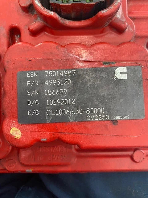 2012 Cummins OEM ISX12 Diesel Engine Control Module ECM ECU 4993120 4993121 CM2250