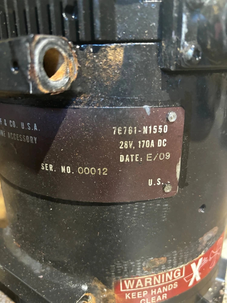 C.E. Niehoff & Co OEM Alternator 76761-N1550 3799837 28V 170Amps