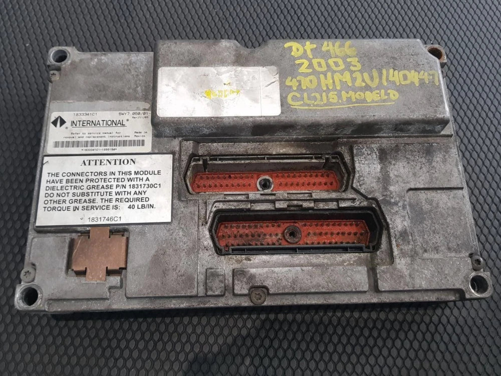 CORE International DT466E OEM Engine Control Module ECM ECU 1833341C1