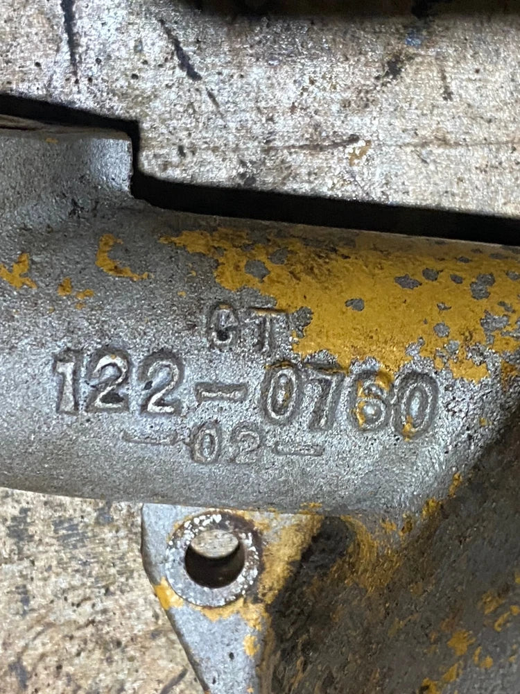 OEM Caterpillar 3176, C10, C12 Engine Oil Pump with Elbow 9Y8073, 122-0760