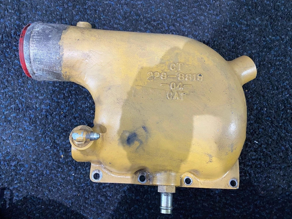 OEM Caterpillar C7 ACERT Diesel Engine Air Intake Elbow, 229-8816