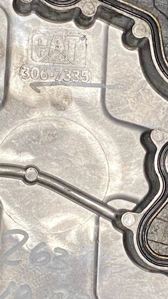 OEM Caterpillar C7 ACERT Diesel Engine Valve Cover, 306-7335