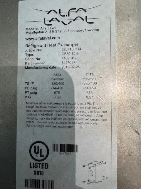 OEM Cummins Diesel Engine Oil Filter Cooler 5447027