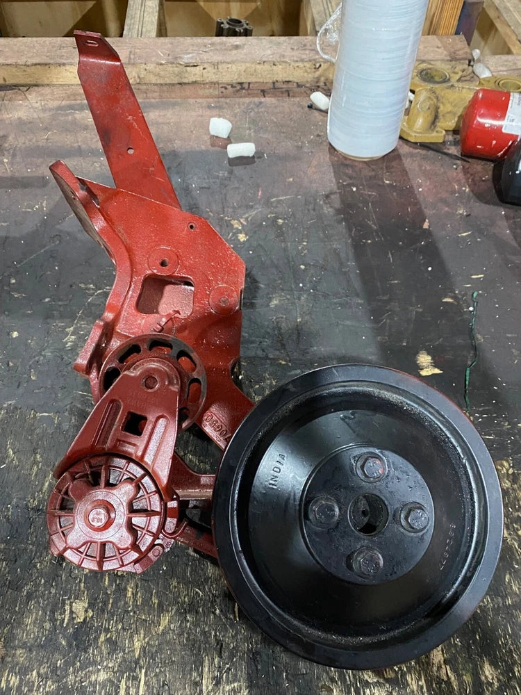 OEM Cummins ISC, ISL Alternator Support Bracket, Pulley, Belt Tensioner, 3970650