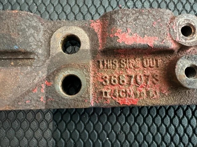 OEM Cummins ISX Fuel Pump Support Bracket 3687073