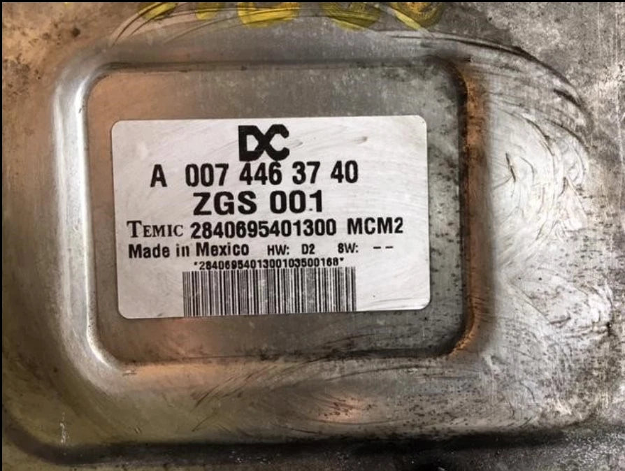 OEM Detroit DD15 Diesel Engine Control Module, ECM, ECU, A0074463740