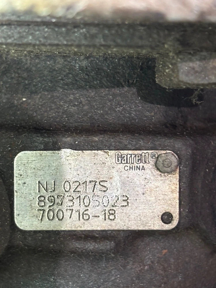 OEM Garrett Turbocharger for Isuzu 4HK1 5.2L Diesel Engine 8973105023