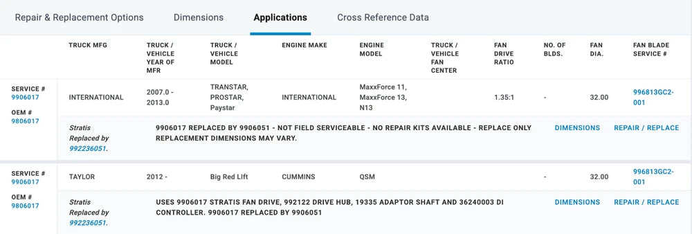 Horton OEM Fan Clutch for International Cummins 9906017 9806017 3893209C91 3625107C95