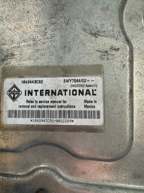 International DT466E Control Module ECM ECU 1839368C1 1842443C92 1845117C2