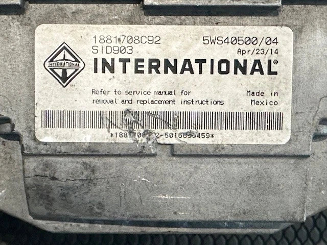 International Maxxforce 7 OEM Diesel Engine Control Module ECM ECU 1881708C92