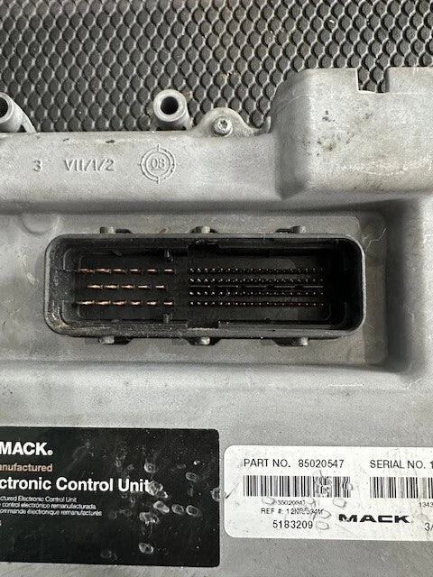 OEM Mack AC Diesel Engine Control Module, ECM, ECU, 12MS534M, 85020547