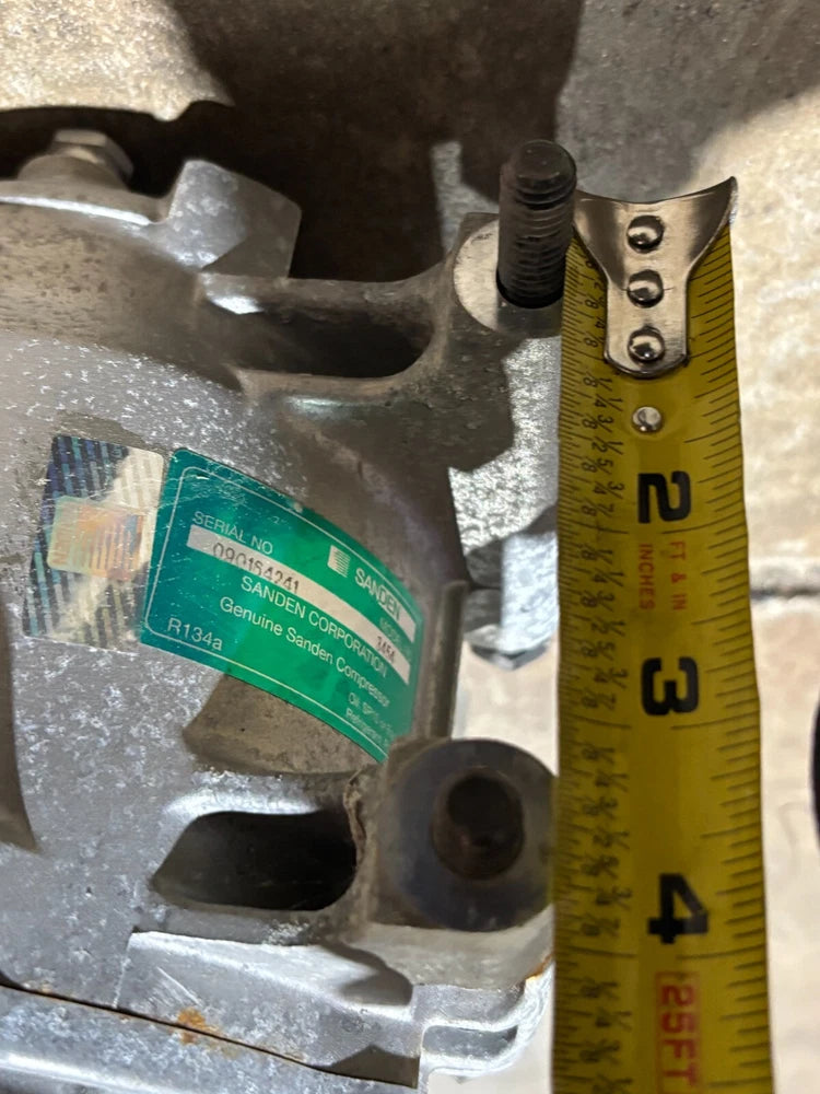 OEM Sanden 3454 A/C Compressor 6 Grooves 171456800C 4310-01-598-2309