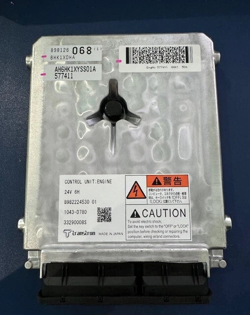 OEM Transtron ECM for Isuzu 6HK1 Engine 8981260681, 8982224530, 1043-D780, 24V