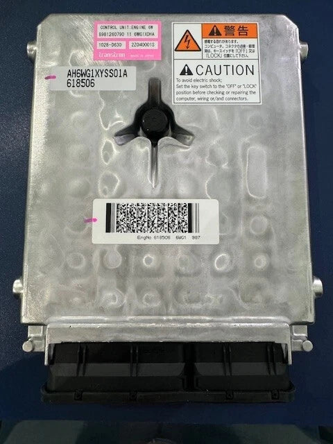 OEM Transtron ECM for Isuzu 6WG1 Engine 8981260790 1028-D630 2Z040001S