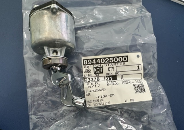 Isuzu 4HK1 Diesel Engine Starter Switch 8944025000