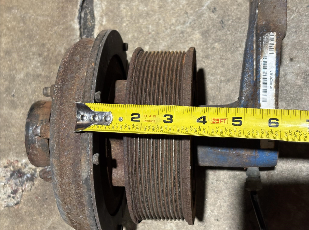 BorgWarner OEM Fan Clutch for Paccar MX-13 Engine 1090-09650-01B 010024558 F17-6015M18