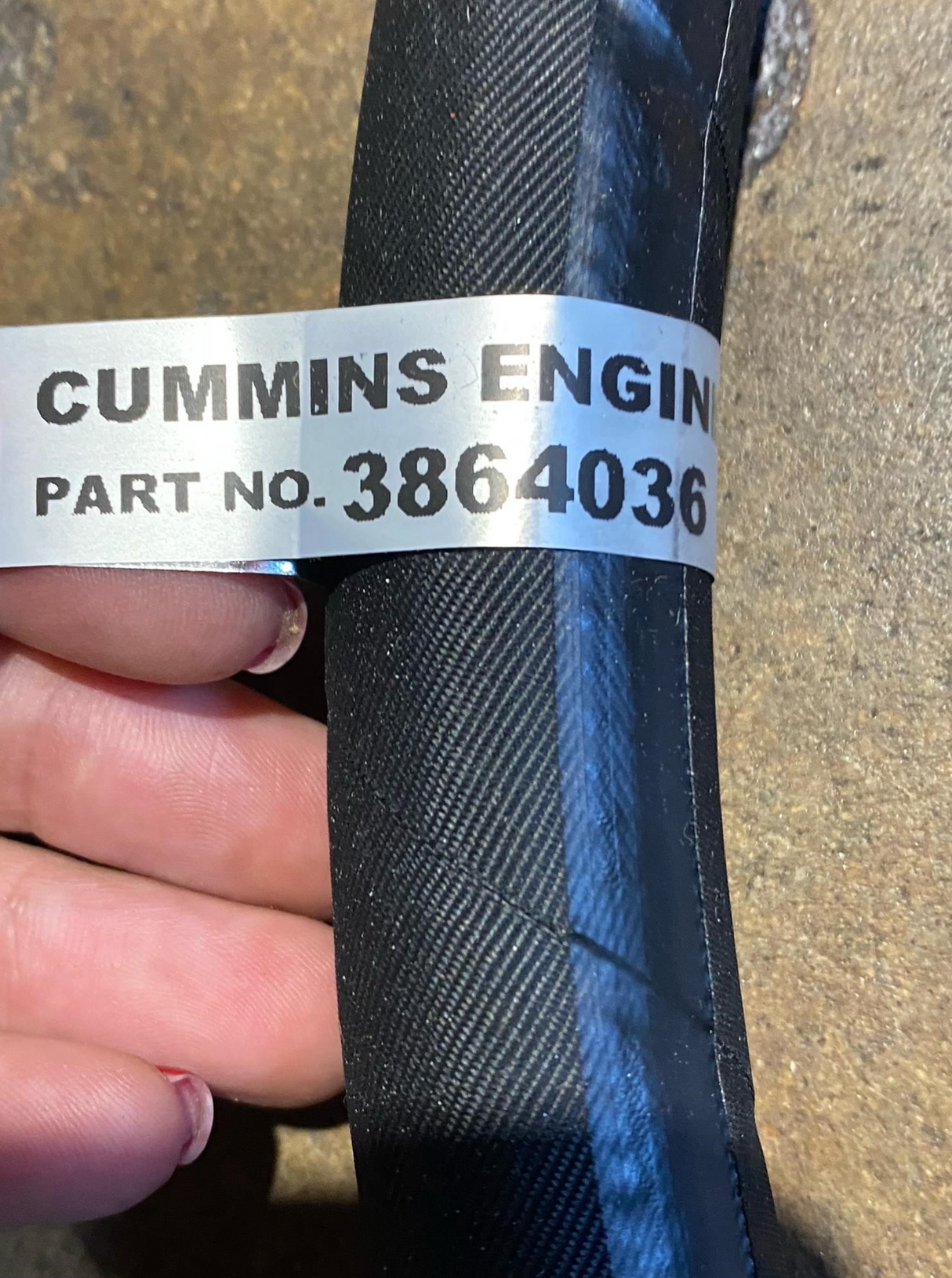 Cummins OEM Flexible Hose 3864036