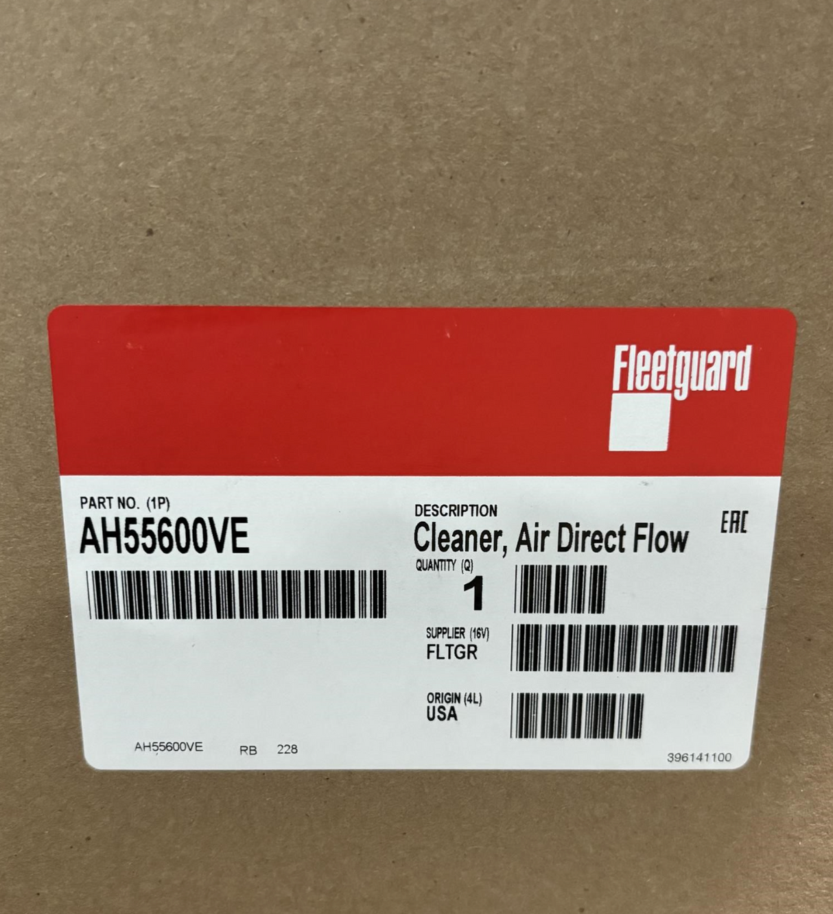 Fleetguard OEM AH55600VE Air Direct Flow Cleaner Air Filter Cummins 5289929