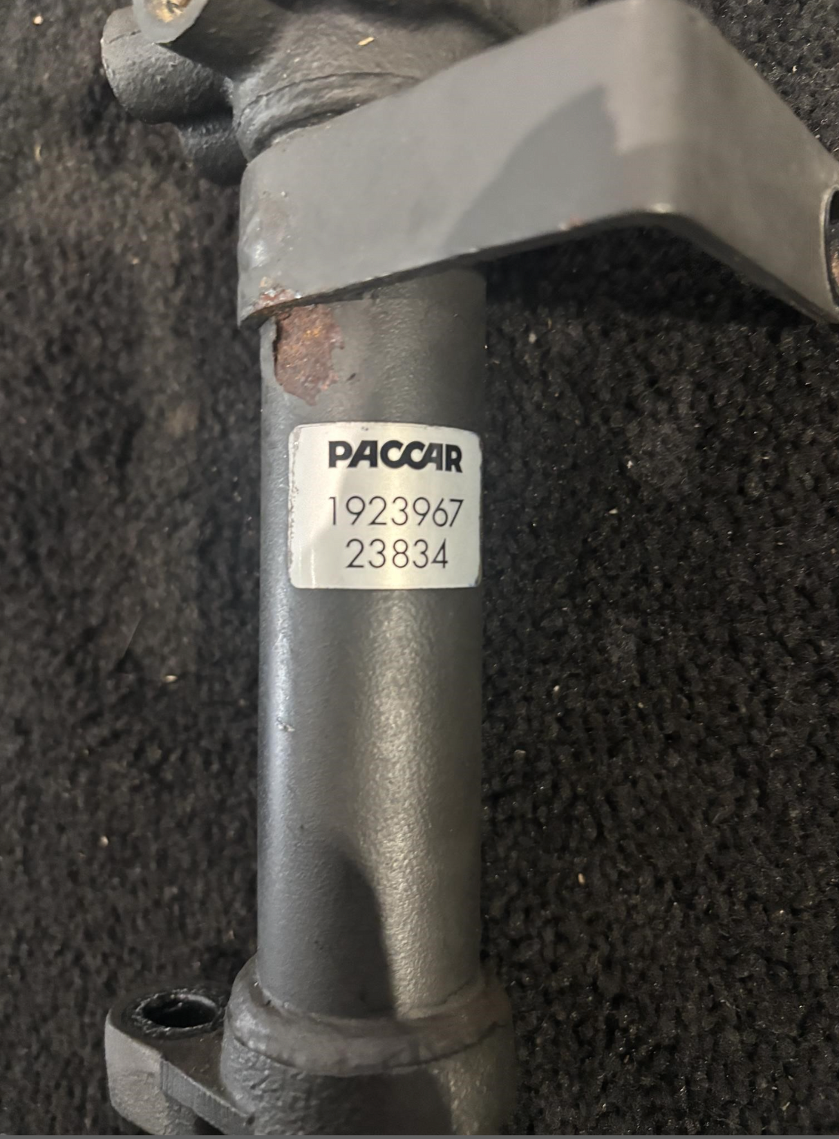 Paccar mx-13 diesel engine water coolant transfer tube 1923967