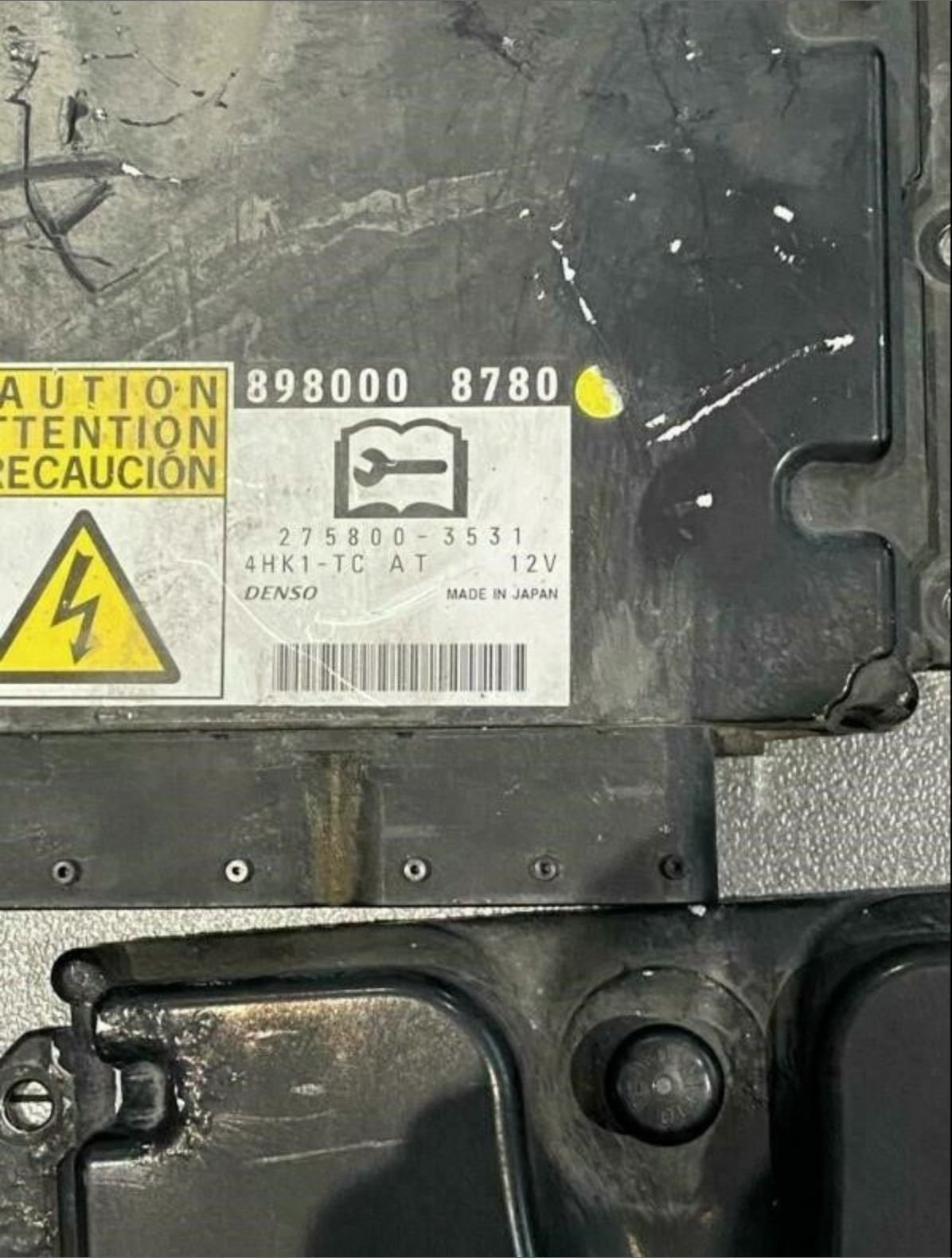 Denso Isuzu 4HK1 OEM Diesel Engine Control Module ECM ECU 8980008780 275800-8780