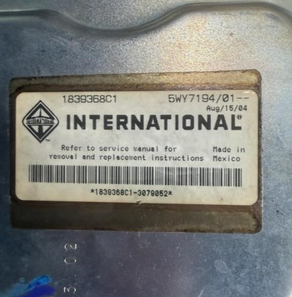 International DT466E Control Module ECM 1839368C1 1842443C92 1845117C5