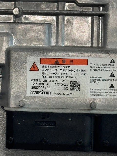 Transtron Control Module, ECM for Isuzu 4JJ1 4HK1 Engine 8982995492, 8983627500