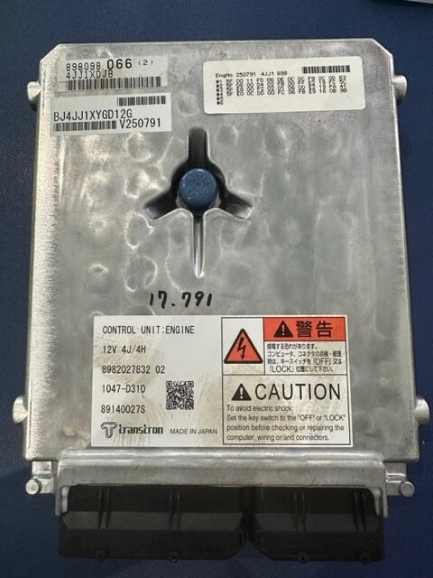 Transtron Control Module, ECM for Isuzu 4JJ1 Engine 8980980662, 8982027832