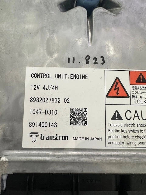 Transtron Control Module, ECM for Isuzu 4JJ1, 4HK1 Engine 8980980662, 8982027832