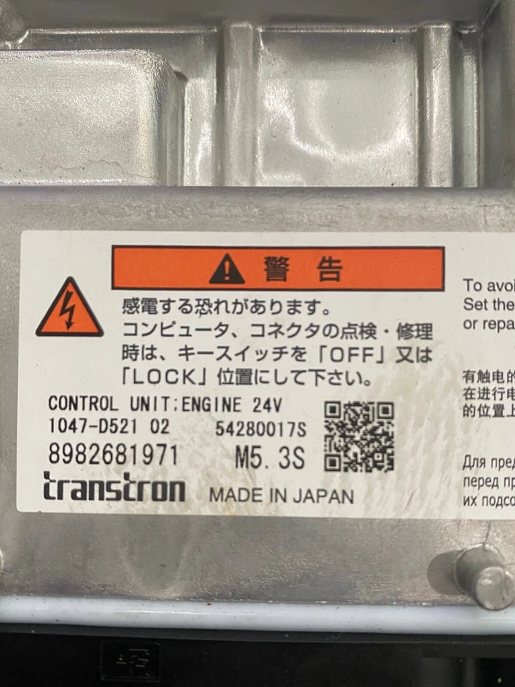 Transtron ECM for Isuzu 4HK1 Diesel Engine 8982853192, 8982681971, 24V