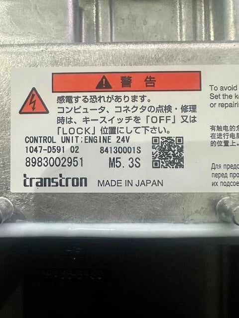 Transtron ECM for Isuzu 6WG1 Engine 8983311231 8983002951 1047-D591 84130001S