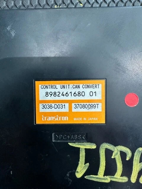 Transtron ECU for Isuzu 4JJ1 Engine 8982461680 3038-D031 37080099T