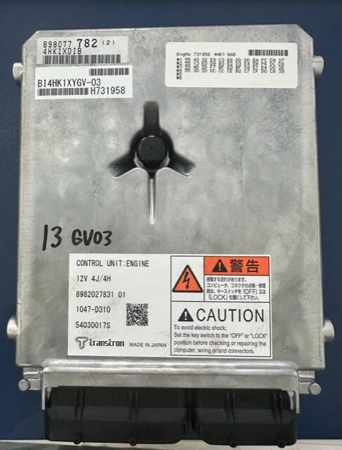 Transtron Engine Control Module, 8980777822, 8982027831, 1047-D310, 12V