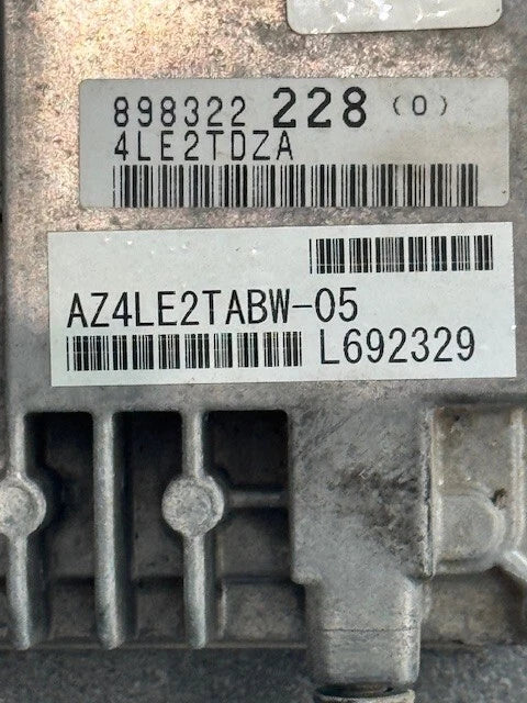 Transtron OEM ECM for Isuzu 4LE2 Engine 8983222280 8983129831 1047-D651