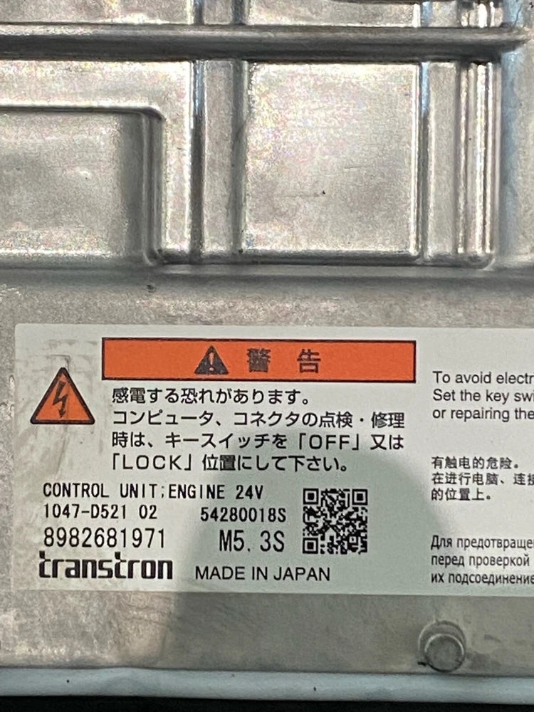 Trastron ECM for Isuzu 4HK1 Diesel Engine 8982681971 8982853192 24V