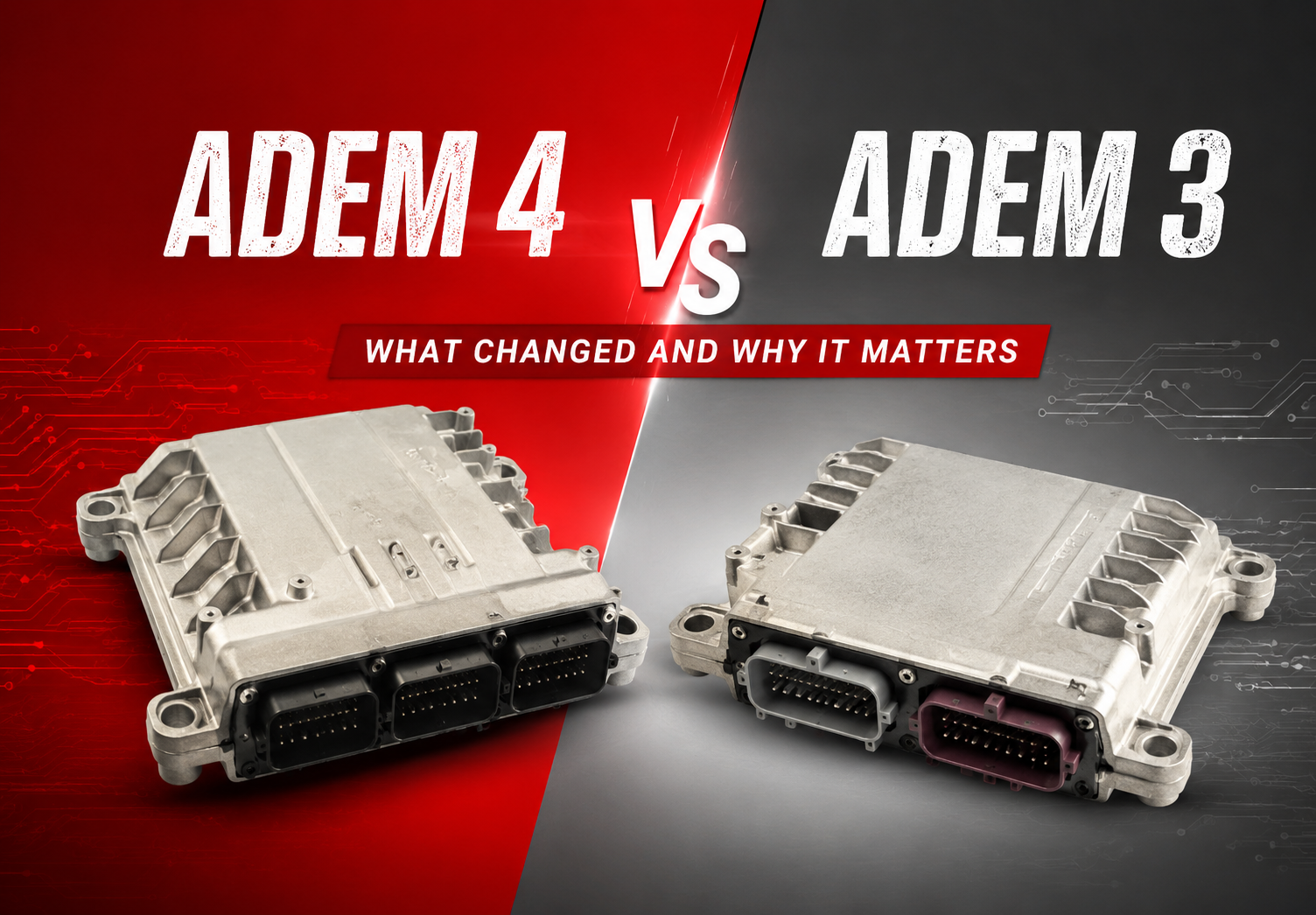 Caterpillar ADEM 4 vs ADEM 3 ECM: What Changed and Why It Matters