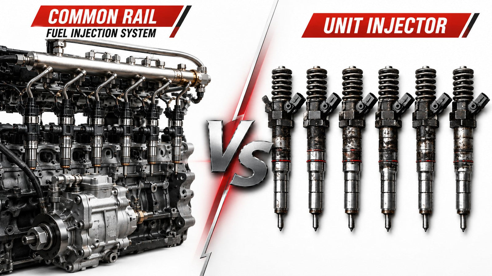 Common Rail vs Unit Injector: What Diesel Mechanics Need to Know