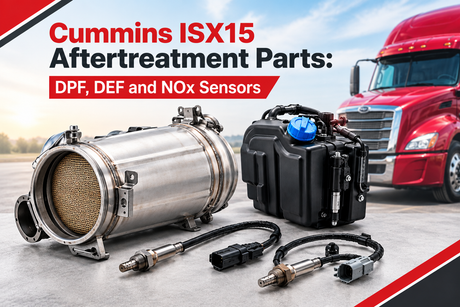Cummins ISX15 Aftertreatment Parts: DPF, DEF and NOx Sensors