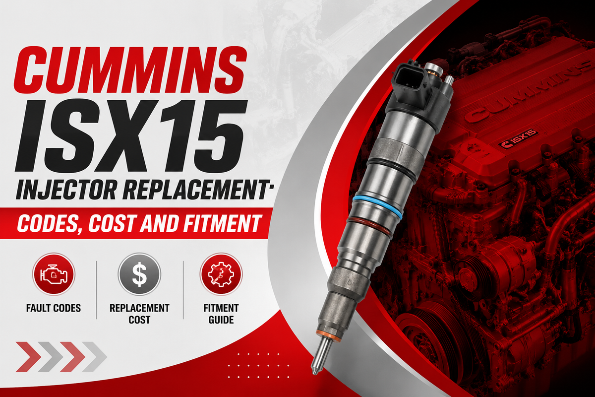 Cummins ISX15 Injector Replacement: Codes, Cost and Fitment