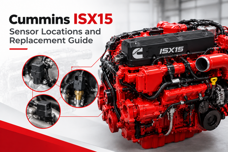 Cummins ISX15 Sensor Locations and Replacement Guide