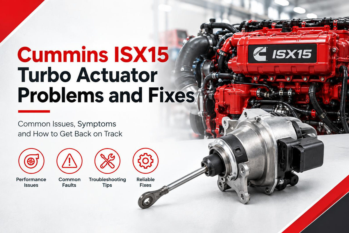 Cummins ISX15 Turbo Actuator Problems and Fixes