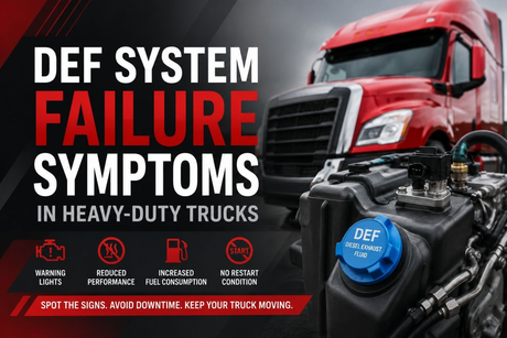 DEF System Failure Symptoms in Heavy-Duty Trucks