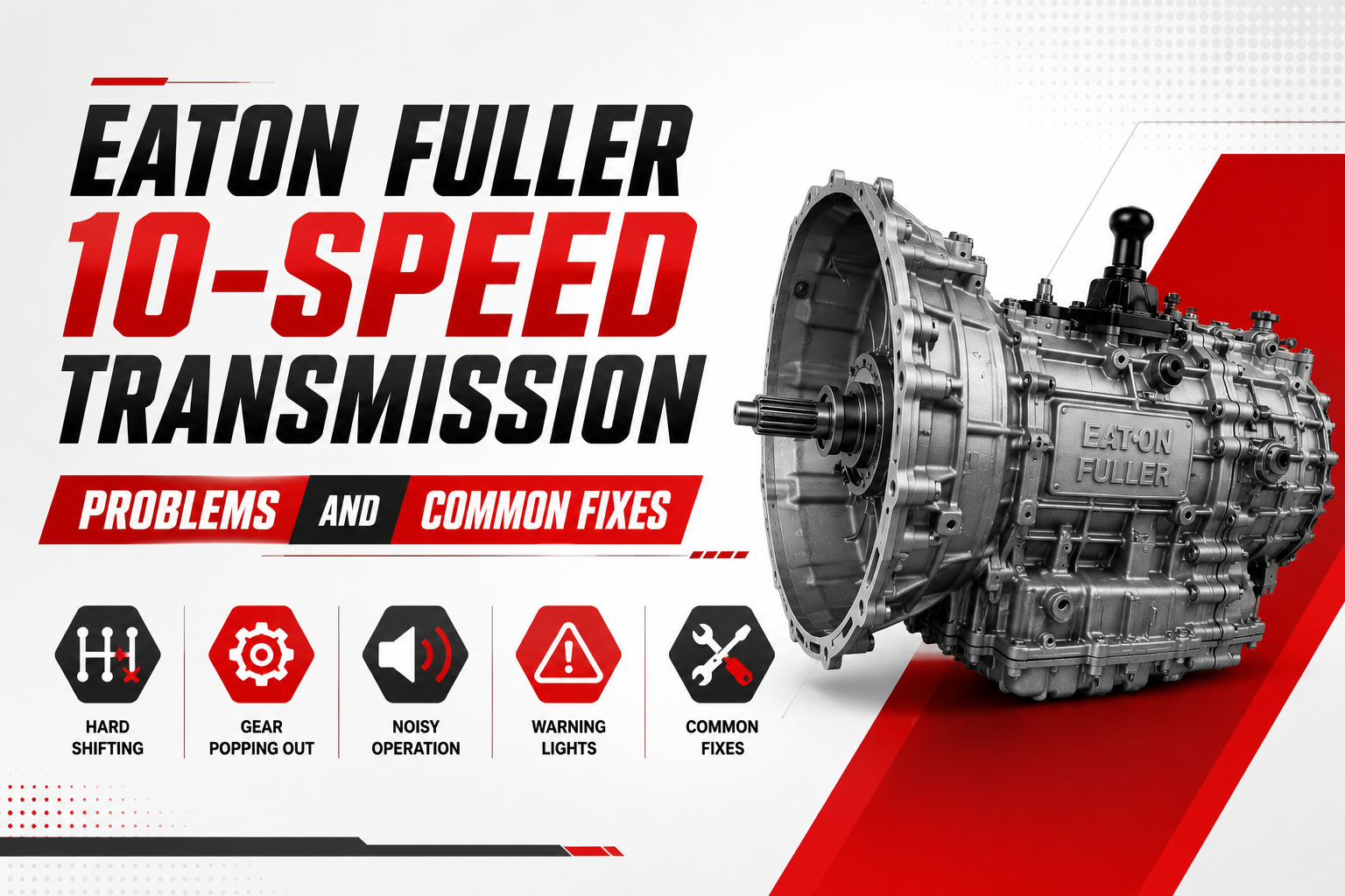 Eaton Fuller 10-Speed Transmission Problems and Common Fixes