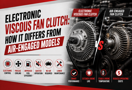 Electronic Viscous Fan Clutch: How It Differs From Air-Engaged Models