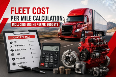 Fleet Cost Per Mile Calculation: Including Engine Repair Budgets