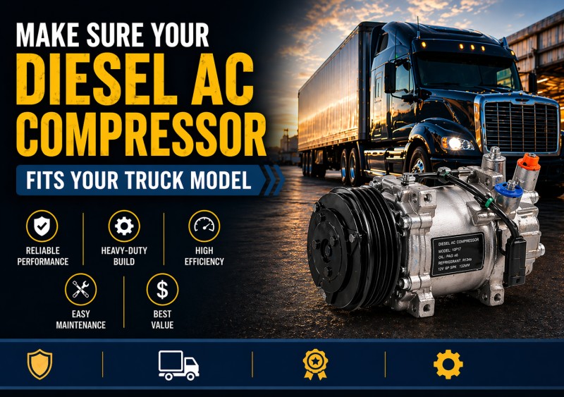 How to Make Sure Your Diesel AC Compressor Fits Your Truck Model