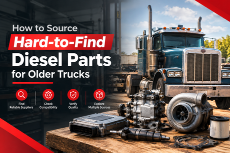 How to Source Hard-to-Find Diesel Parts for Older Trucks