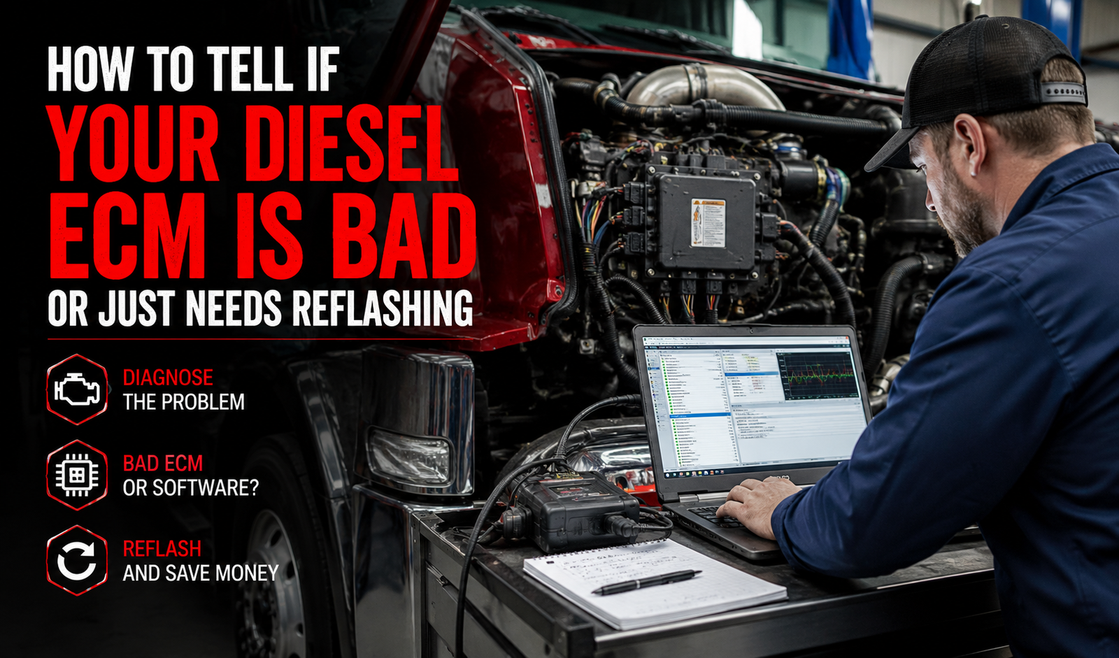 How to Tell If Your Diesel ECM Is Bad or Just Needs Reflashing